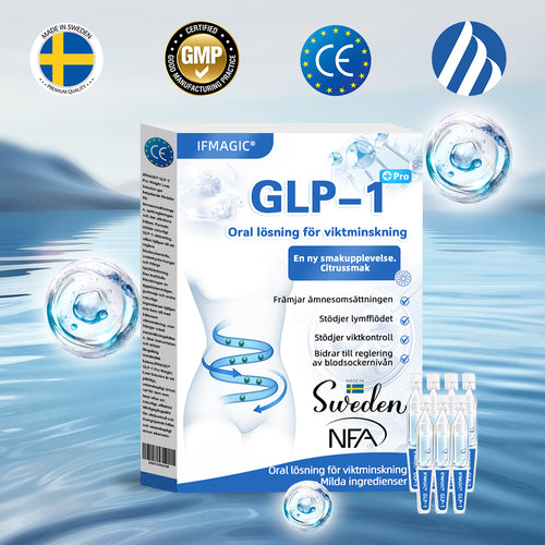 IFMAGIC® GLP-1 Pro Oral lösning för viktminskning 🌵En dos per dag – synliga resultat inom 7 dagar👩⚕️Lämplig för fetma, hjärt-kärlsjukdomar, diabetes, sömnapné, högt kolesterol och höga blodfetter, ledproblem med mera