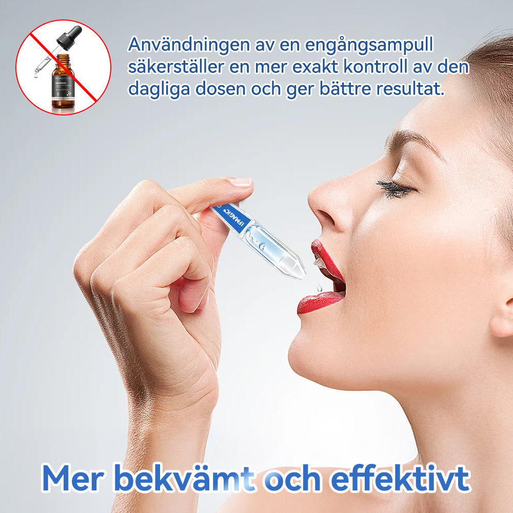 IFMAGIC® GLP-1 Pro Oral lösning för viktminskning 🌵En dos per dag – synliga resultat inom 7 dagar👩⚕️Lämplig för fetma, hjärt-kärlsjukdomar, diabetes, sömnapné, högt kolesterol och höga blodfetter, ledproblem med mera