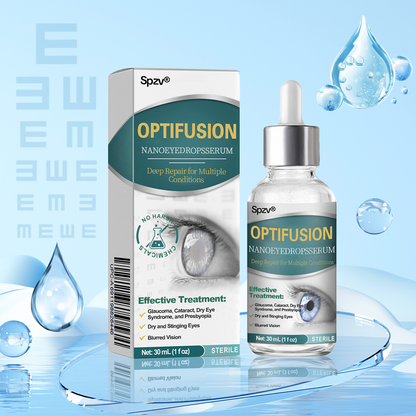 Spzv® OptiFusion Nano Eye Drops Serum 💧 Nano Technology Restores Clear Vision,  No Glasses, No Surgery⏰